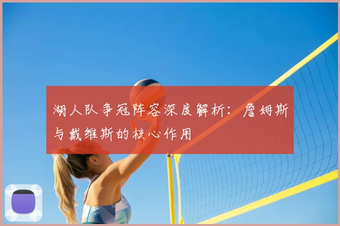 湖人队争冠阵容深度解析：詹姆斯与戴维斯的核心作用